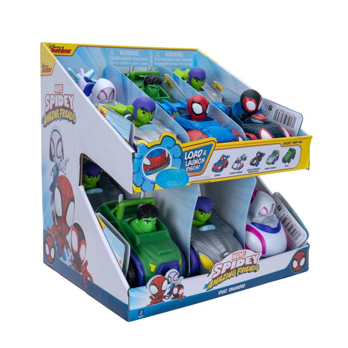 Машинка Spidey Little Vehicle Disc Dashers Привид-павук (Ghost Spider)