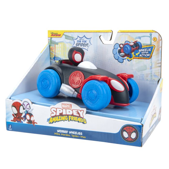 Машинка инерционная Spidey Pull Back Vehicle Майлз Моралес (Miles Morales)