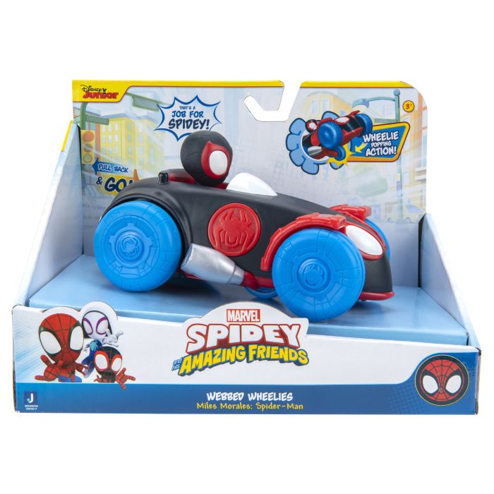 Машинка инерционная Spidey Pull Back Vehicle Майлз Моралес (Miles Morales)