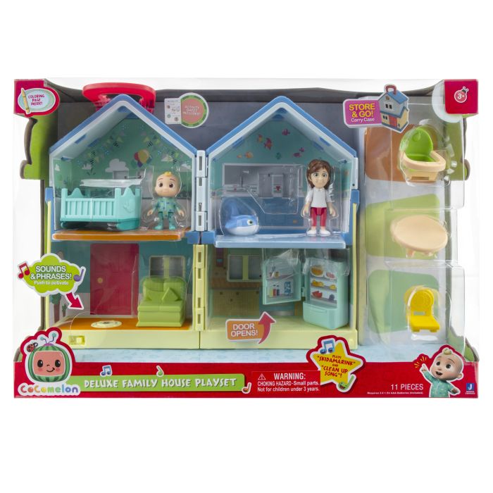 Ігровий набір CoComelon Feature Playset Сімейний будинок, зі звуком