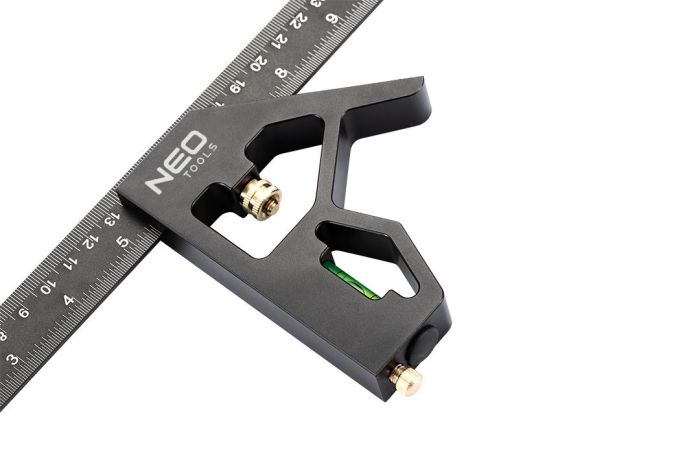 Кутник Neo Tools, 30см, алюміній, рукоятка з високою точністю нахилу