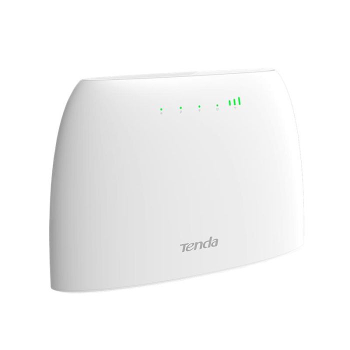 Маршрутизатор TENDA  N300, 4G/LTE, 1xFE LAN, 1xFE LAN/WAN, Cлот для SIM-карты Tenda 4G03