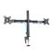 Подставка для монитора, настольная HAMA Holder 2 33-81 cm (13"-32") 2 scr black