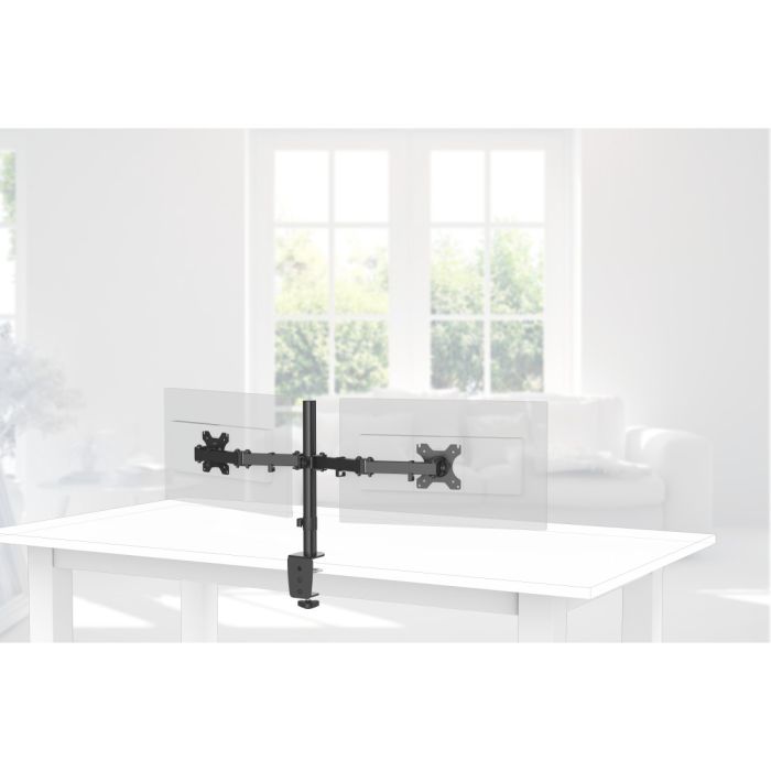 Подставка для монитора, настольная HAMA Holder 2 33-81 cm (13"-32") 2 scr black