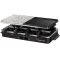 Гриль Russell Hobbs раклетница Multi Raclette 3in1, 1400Вт, 8 сковородок, нерж.сталь, черный