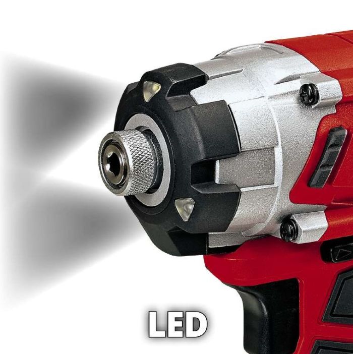 Шурупокрут ударний Einhell TE-CI 18·1 Li Solo 18В 140Нм 0-2300об/хв 1.8кг