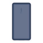 Акумулятор портативний літій-іонний Power Bank Belkin 20000мА·год, 15Вт, 2хUSB-A/USB-C, блакитний
