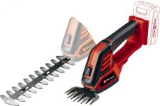 Ножиці для трави акумуляторні Einhell GE-CG 18/100 Li-Solo 18В PXC 10см крок різу 8мм 1.06кг без АКБ та ЗП