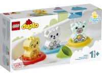 Конструктор LEGO DUPLO My First Веселе купання: Плаваючий потяг із тваринами