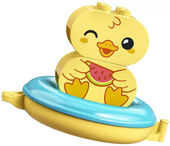 Конструктор LEGO DUPLO My First Приключения в ванной: плавучий поезд для зверей
