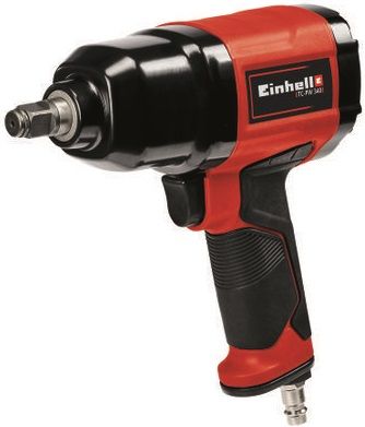Гайковерт пневматичний Einhell TC-PW 340, 340Нм, 6.3бар, 142л/хв, 1.9кг