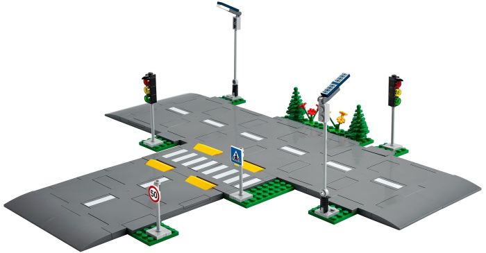 Конструктор LEGO City Town Перекрёсток