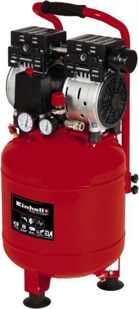 Компресор повітряний Einhell TE-AC 24 Silent, 750Вт, 24л, 135л/хв, 8бар