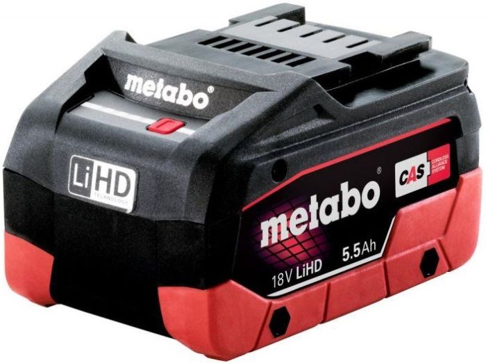 Аккумулятор Metabo LIHD 18В 5.5А·час 0.98кг