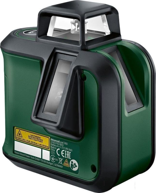 Нівелір лазерний Bosch UniversalLevel 360, до 24м, ±0.4мм/м, +висок, 0.56кг