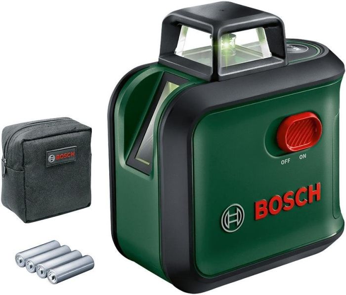 Нівелір лазерний Bosch UniversalLevel 360, до 24м, ±0.4мм/м, +висок, 0.56кг