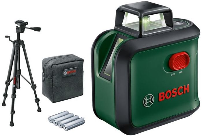 Нівелір лазерний Bosch UniversalLevel 360 Set, до 24м, ±0.4мм/м, +TT150 +висок, 0.56кг