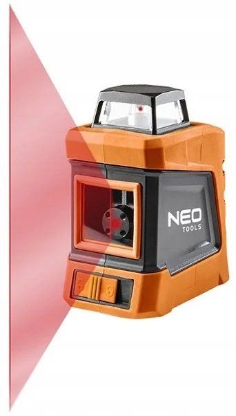 Нивелир лазерный Neo Tools, до 15м, ±0.03мм/м, 360° по вертикали, с футляром и штативом 1.5м, IP54