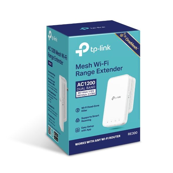 Розширювач покриття WiFi TP-LINK , AC1200, MESH TP-Link RE300
