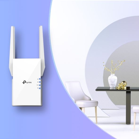 Расширитель покрытия WiFi TP-LINK  AX1500, 1хGE LAN, MESH TP-Link RE505X