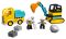Конструктор LEGO DUPLO Вантажівка і гусеничний екскаватор