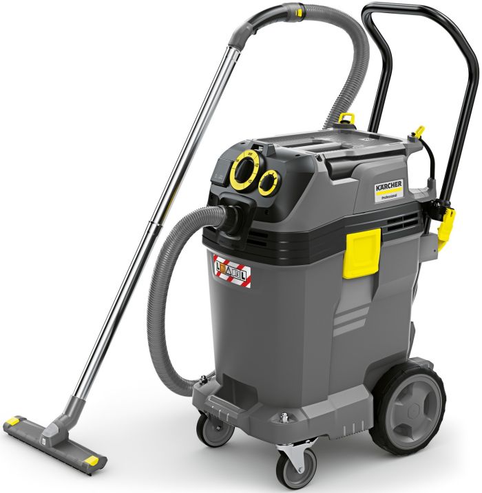 Пылесос профессиональный Karcher NT 50/1 Tact Te L, для сухой и влажной уборки, 1380Вт, 27.3кПа, 50л, 74 л/с, 18.3кг