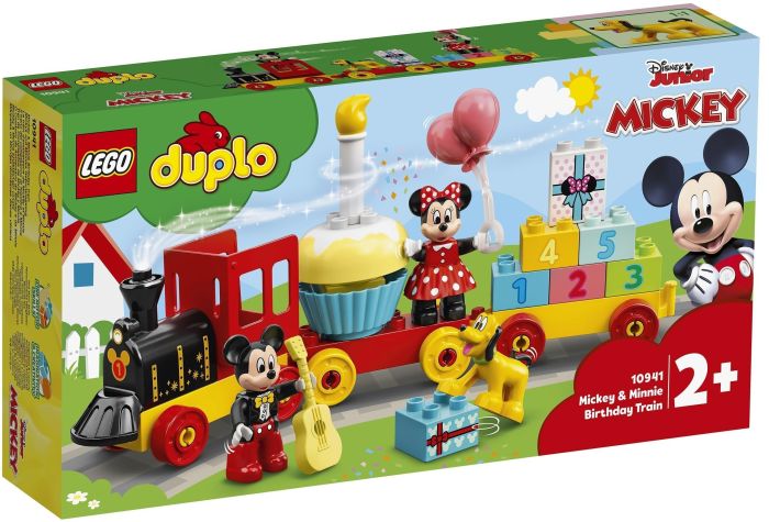 Конструктор LEGO DUPLO Праздничный поезд Микки и Минни