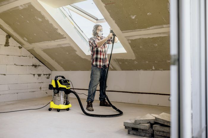 Пылесос профессиональный Karcher WD 6 P V-30/6/22/T, 1300Вт, контейнер 30л, 9.3кг