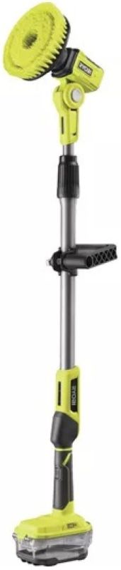 Щетка аккумуляторная телескопическая Ryobi ONE+ R18TPS 18В диск 15см 210об·мин 1-1.4м IPX7 2.1кг без АКБ и ЗУ