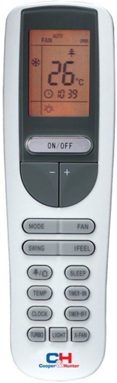 Кондиціонер Cooper&Hunter Veritas NG 20м2 інвертор 7000BTU 2.35кВт A/A -15°С Wi-Fi R32 білий