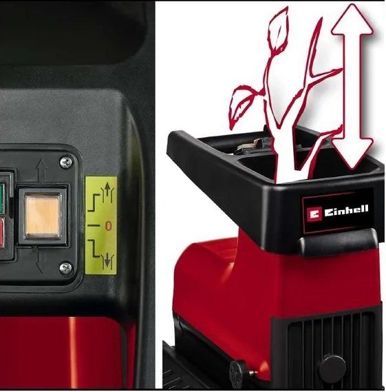 Измельчитель садовый Einhell GC-RS 60 CB, 2800Вт, 45мм, бак 60л, нож
