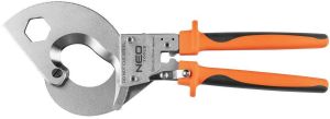 Кабелерез Neo Tools, для медных и алюминиевых кабелей до 52мм, с трещоткой, 325мм, CrV