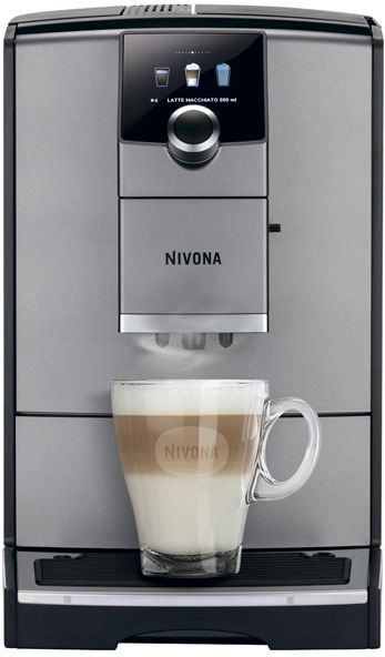 Кофемашина NIVONA CafeRomatica 2.2л, зерно + молоко, автомат.капучинатор, аторецептов - 7, серый