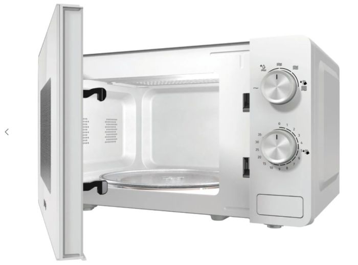 Мікрохвильова піч Gorenje, 20л, мех. управл., 800Вт, білий
