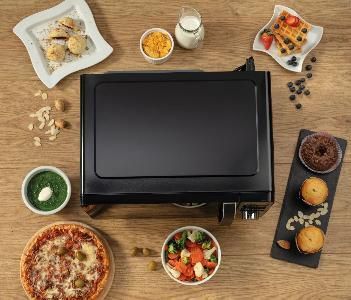 Микроволновая печь Gorenje, 20л, электр. управл., 700Вт, гриль, дисплей, черный