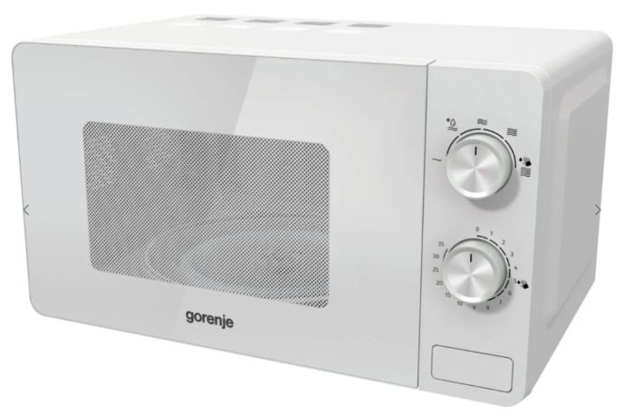 Мікрохвильова піч Gorenje, 20л, мех. управл., 800Вт, білий