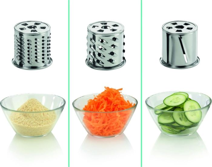 Мясорубка Gorenje, 1800Вт, 2.1кг/мин, 2 решетк, насадка для колбас, кеббе, томатов, 3 терки, пластик/металл, белый