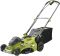 Газонокосилка аккумуляторная Ryobi Max Power RLM36X46H50PG 36В акб 1х5А·ч 46см 45л 20-70мм 17.8кг