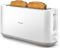 Тостер Philips Daily Collection 1000Вт, 1 отделение, пластик, белый