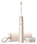 Щітка зубна електр. Philips, Sonicare DiamondClean Prestige 9900, 62т. колив/хв, насадок-1, SenseIQ, зарядний чохол, бежевий