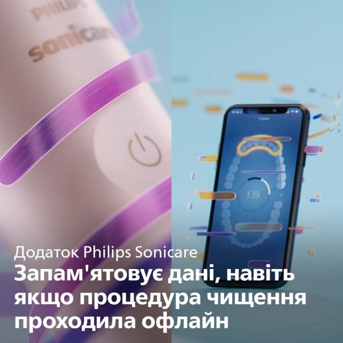 Щетка зубная электр. Philips Sonicare DiamondClean Prestige 9900, 62т. колеб/мин, насадок-1, SenseIQ, зарядный чехол, бежевый
