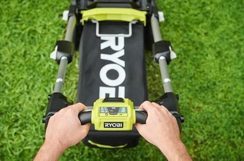 Газонокосилка аккумуляторная Ryobi Max Power RY36LM40A-0 36В 40см 50л 25-75мм 18.6кг без АКБ и ЗУ