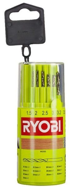 Набор сверл по металлу Ryobi RAK13HSS 13шт, 1-6.5