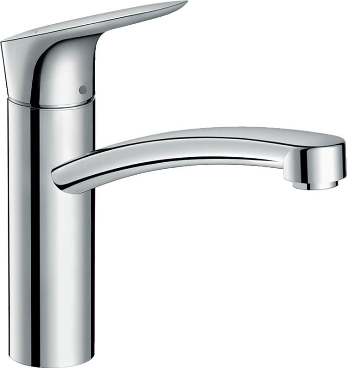 Змішувач для кухні Hansgrohe Logis, довж.виливу - 220мм, поворотний, 1важіль, KM160, хром