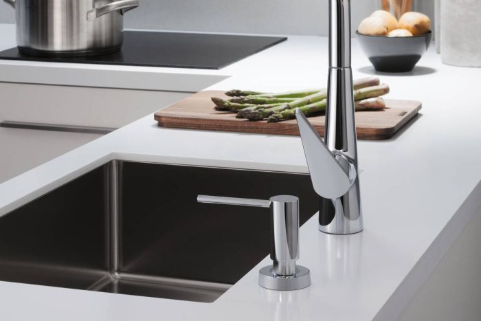 Дозатор для моющих средств Hansgrohe A51, 500мл, хром