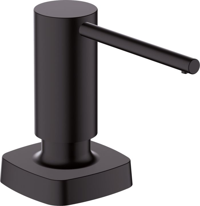Дозатор для моющих средств Hansgrohe A71, 500мл, черный матовый