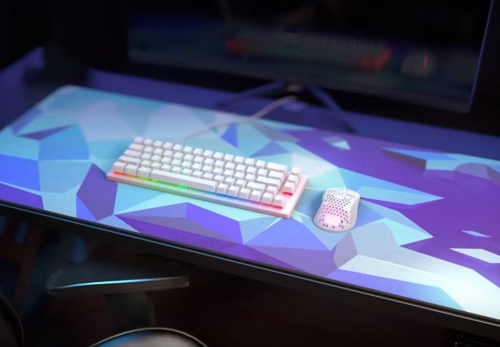 Игровая поверхность Xtrfy GP5 Litus Blue XL (920 x 400 x 4мм), Синій