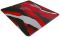 Ігрова поверхня Xtrfy GP4 Abstract Retro, L (460 x 400 x 4мм), червоний