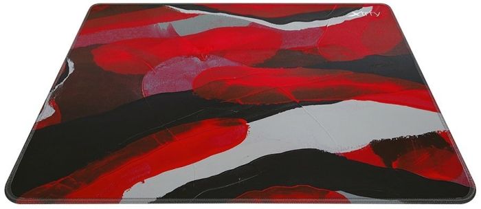 Ігрова поверхня Xtrfy GP4 Abstract Retro, L (460 x 400 x 4мм), червоний