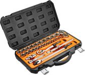 Набір інструментів Neo Tools, набір торцевих головок 1/2", 33шт, CrV